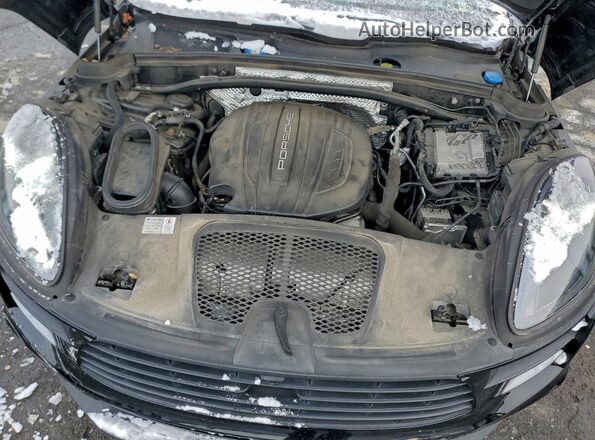 WP1AA2A59MLB07560 2021 PORSCHE MACAN Black Вид задньої частини салону