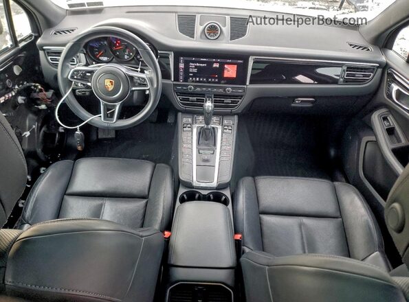WP1AA2A59MLB07560 2021 PORSCHE MACAN Black Вид панелі приладів