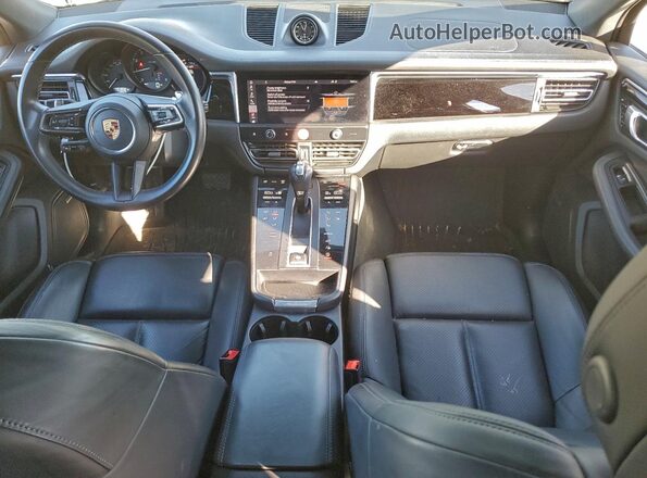 WP1AA2A59NLB03638 2022 PORSCHE MACAN Black Առջևի վահանակի տեսք
