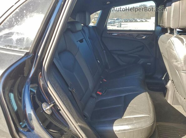 WP1AA2A59NLB03638 2022 PORSCHE MACAN Black Սալոնի հետևի տեսք