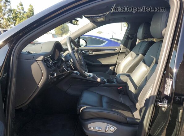 WP1AA2A59PLB07207 2023 PORSCHE MACAN Black Вид салону спереду