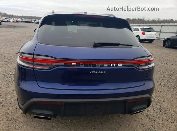 WP1AA2A5XRLB10734 2024 PORSCHE MACAN Синий Вид сзади
