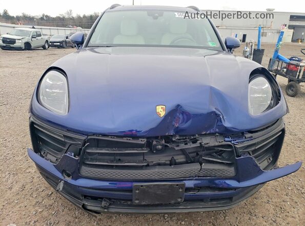 WP1AA2A5XRLB10734 2024 PORSCHE MACAN Синий Вид спереди
