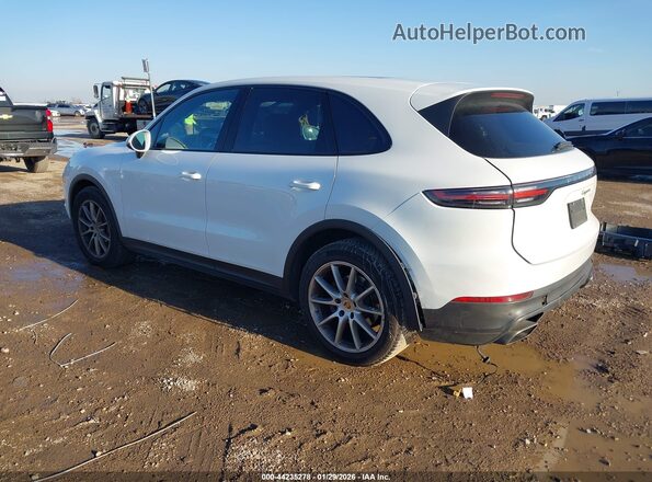 WP1AA2AY0MDA01714 2021 PORSCHE CAYENNE White Trasero izquierdo