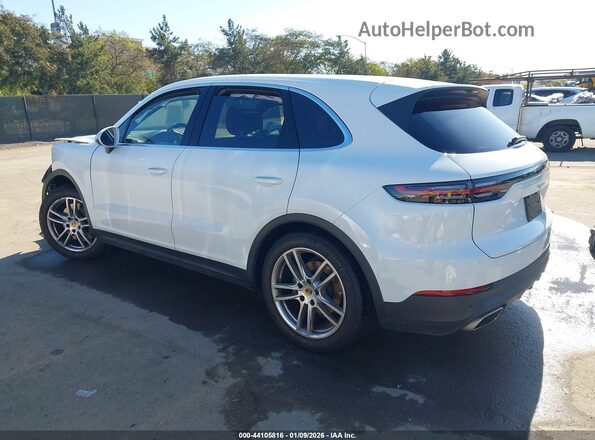 WP1AA2AY1MDA00684 2021 PORSCHE CAYENNE White Trasero izquierdo