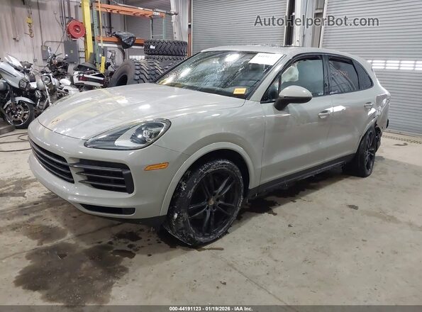 WP1AA2AY1NDA05689 2022 PORSCHE CAYENNE Gray Front left