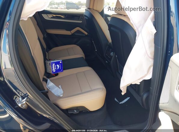 WP1AA2AY3TDA01754 2026 PORSCHE CAYENNE Blue VIN sticker view
