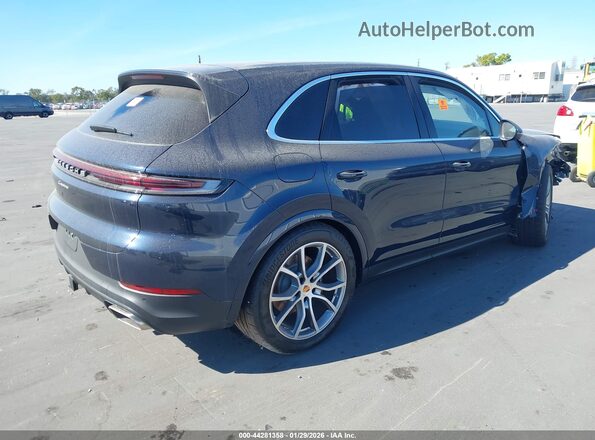 WP1AA2AY3TDA01754 2026 PORSCHE CAYENNE Blue Rear right