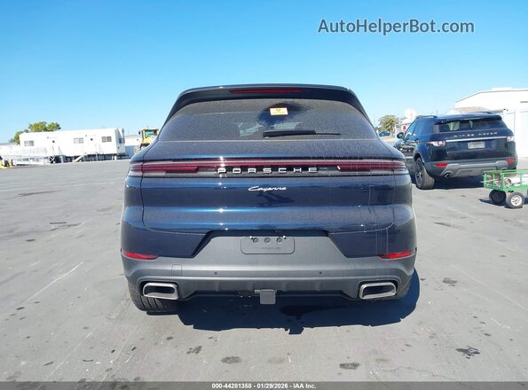 WP1AA2AY3TDA01754 2026 PORSCHE CAYENNE Blue 