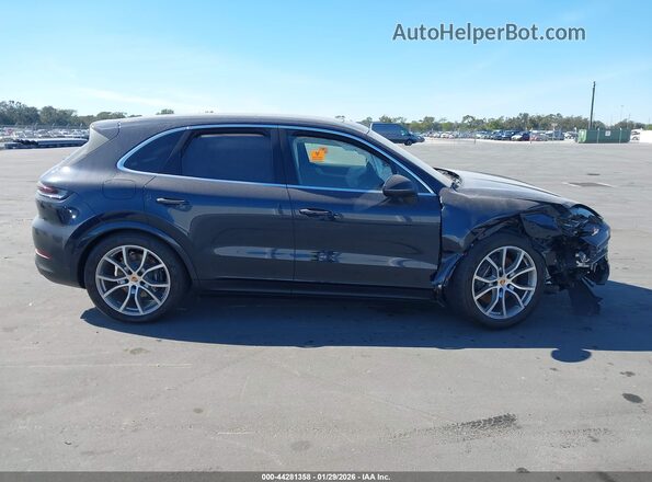 WP1AA2AY3TDA01754 2026 PORSCHE CAYENNE Blue Rear interior view