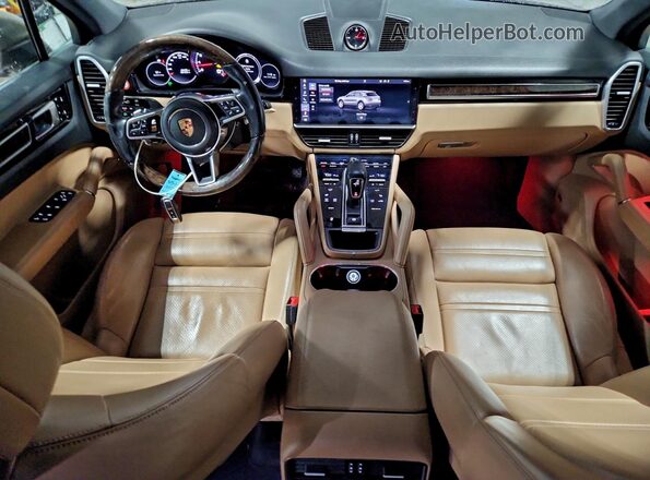 WP1AA2AY5KDA15248 2019 PORSCHE CAYENNE Tan 