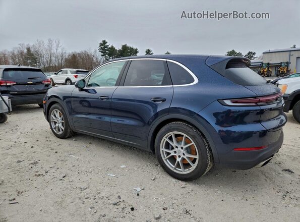 WP1AA2AY6RDA12255 2024 PORSCHE CAYENNE Blue Задня ліва чверть