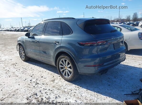 WP1AA2AY7KDA00718 2019 PORSCHE CAYENNE Blue უკანა მარცხენა