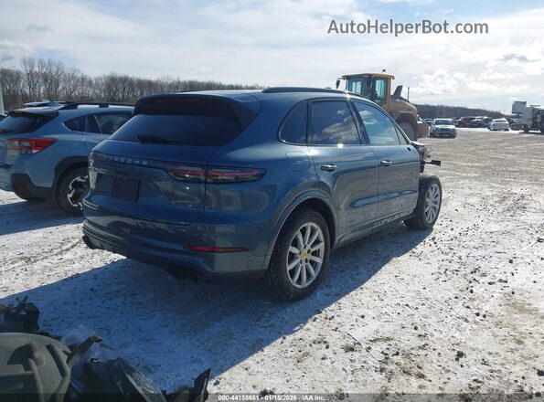 WP1AA2AY7KDA00718 2019 PORSCHE CAYENNE Blue უკანა მარჯვენა