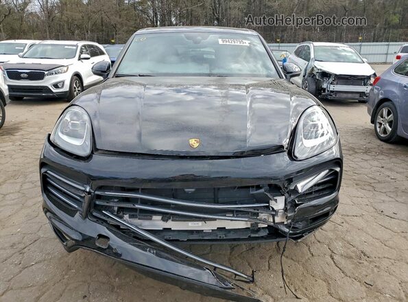 WP1AA2AY7MDA01337 2021 PORSCHE CAYENNE Black Դիմացի տեսք