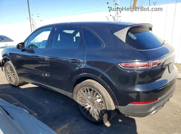 WP1AA2AY7MDA10166 2021 PORSCHE CAYENNE Black Trasero izquierdo
