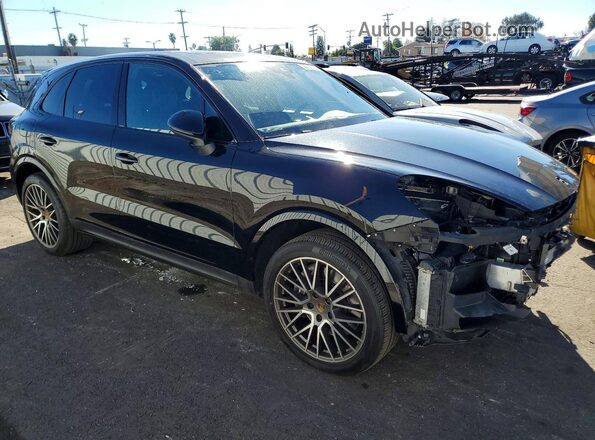 WP1AA2AY7MDA10166 2021 PORSCHE CAYENNE Black Delantero derecho
