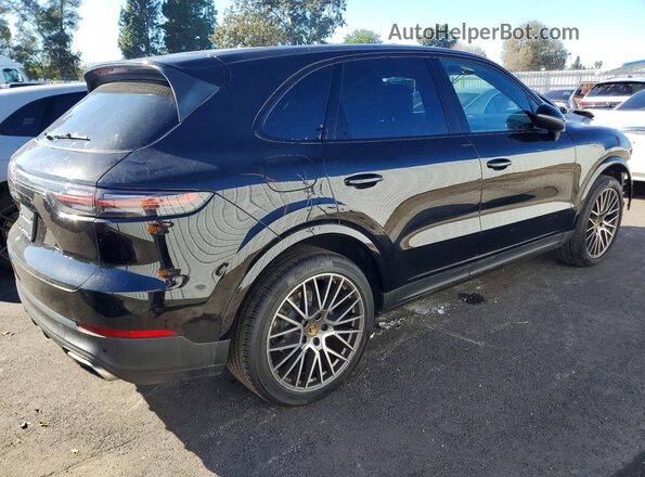 WP1AA2AY7MDA10166 2021 PORSCHE CAYENNE Black Trasero derecho