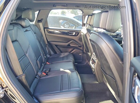 WP1AA2AY7MDA10166 2021 PORSCHE CAYENNE Black Vista interior trasera