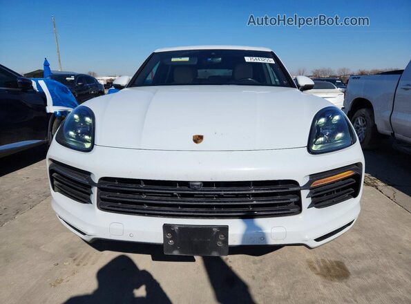 WP1AA2AY7MDA10233 2021 PORSCHE CAYENNE Белый Вид спереди