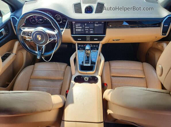 WP1AA2AY7MDA10233 2021 PORSCHE CAYENNE Белый Вид панели приборов