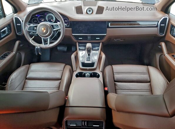 WP1AA2AY7PDA03996 2023 PORSCHE CAYENNE Black Widok deski rozdzielczej
