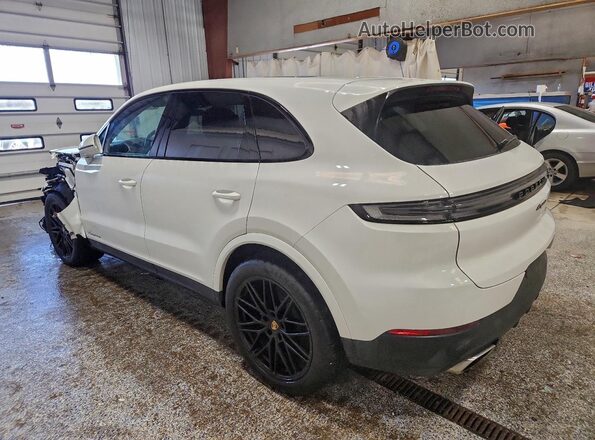 WP1AA2AY7RDA04505 2024 PORSCHE CAYENNE White Trasero izquierdo