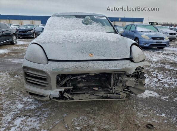 WP1AA2AY8LDA03158 2020 PORSCHE CAYENNE Silver წინა ხედი