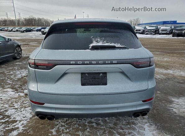 WP1AA2AY8LDA03158 2020 PORSCHE CAYENNE Silver უკანა ხედი