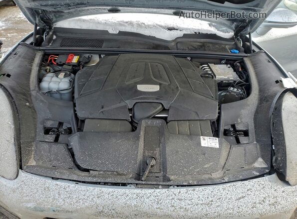WP1AA2AY8LDA03158 2020 PORSCHE CAYENNE Silver ძრავის განყოფილების ხედი