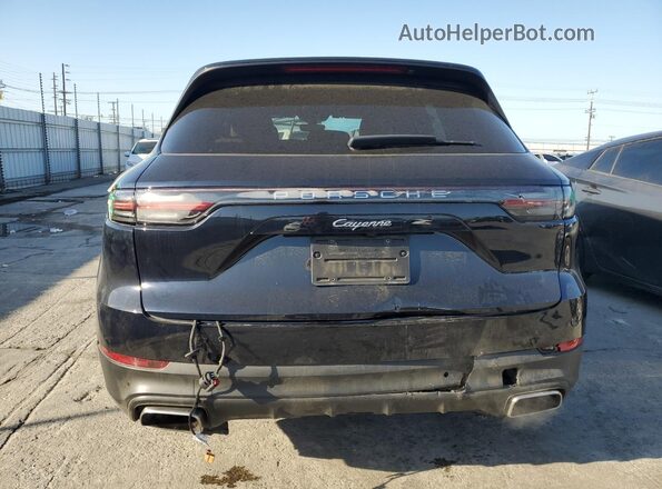 WP1AA2AY8PDA02095 2023 PORSCHE CAYENNE Blue Вид ззаду