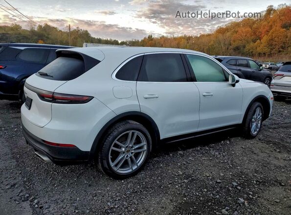 WP1AA2AY8PDA04901 2023 PORSCHE CAYENNE White უკანა მარჯვენა