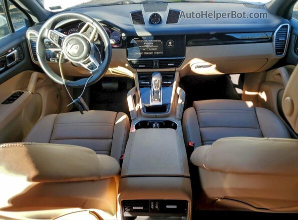 WP1AA2AY8PDA04901 2023 PORSCHE CAYENNE White წინა პანელის ხედი