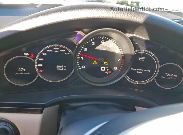 WP1AA2AY8PDA04901 2023 PORSCHE CAYENNE White ხელსაწყოთა პანელის ხედი