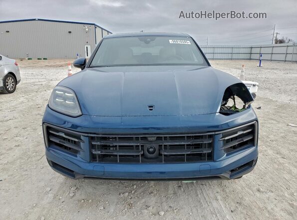 WP1AA2AY8SDA04499 2025 PORSCHE CAYENNE Blue Front view