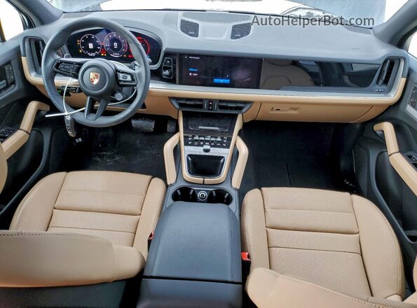 WP1AA2AY8SDA04499 2025 PORSCHE CAYENNE Blue Dashboard view