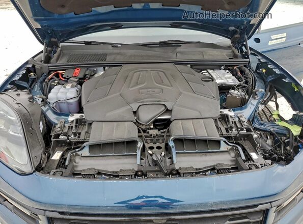 WP1AA2AY8SDA04499 2025 PORSCHE CAYENNE Blue Engine compartment view