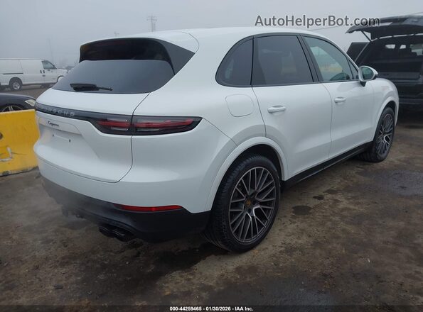 WP1AA2AYXPDA07590 2023 PORSCHE CAYENNE White უკანა მარჯვენა