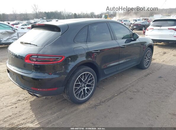 WP1AB2A50GLB45485 2016 PORSCHE MACAN Black Trasero derecho