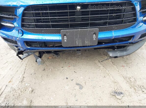 WP1AB2A57MLB30302 2021 PORSCHE MACAN Blue Vista frontal