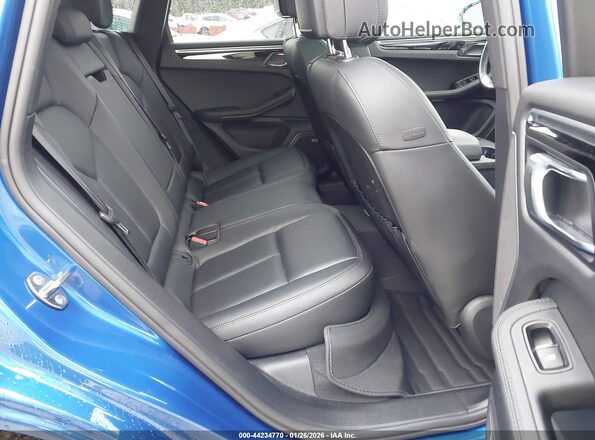 WP1AB2A57MLB30302 2021 PORSCHE MACAN Blue Vista de la etiqueta del VIN