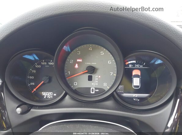 WP1AB2A57MLB30302 2021 PORSCHE MACAN Blue Vista de los asientos traseros