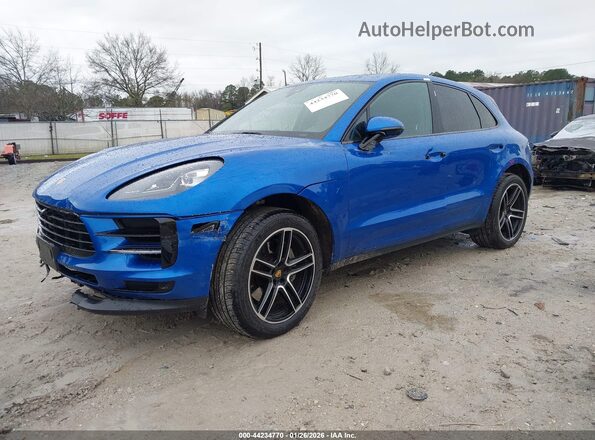 WP1AB2A57MLB30302 2021 PORSCHE MACAN Blue Vista tres cuartos delantera izquierda