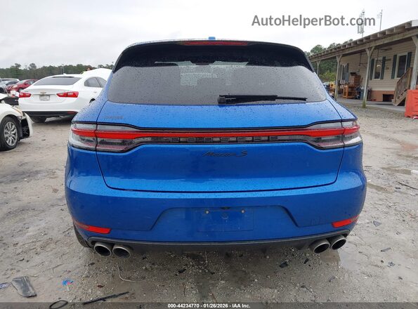 WP1AB2A57MLB30302 2021 PORSCHE MACAN Blue 