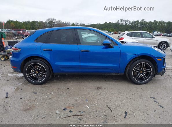 WP1AB2A57MLB30302 2021 PORSCHE MACAN Blue Vista interior de 360 grados