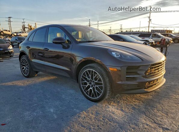 WP1AB2A58MLB35766 2021 PORSCHE MACAN Brown Передня права чверть