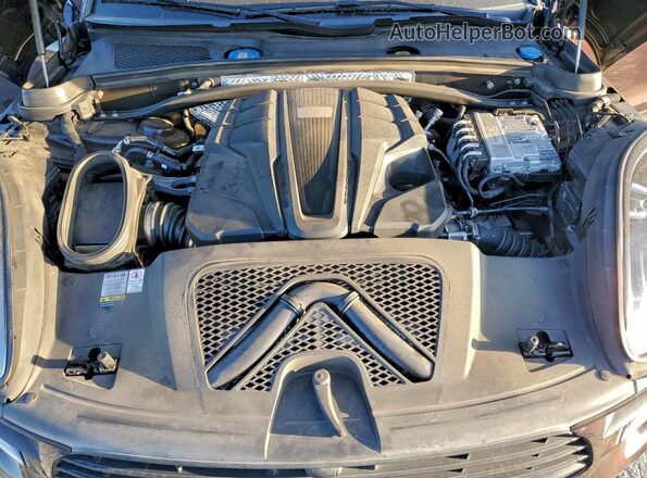 WP1AB2A58MLB35766 2021 PORSCHE MACAN Brown Вид підкапотного простору