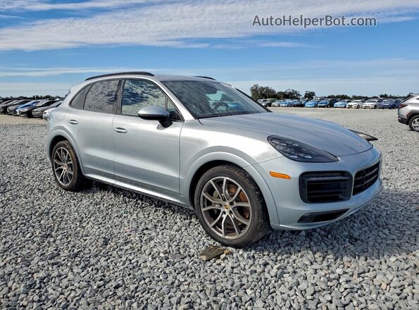 WP1AB2AY4LDA27681 2020 PORSCHE CAYENNE Silver Front right