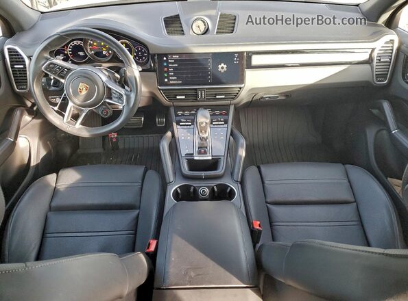 WP1AB2AYXPDA14150 2023 PORSCHE CAYENNE Black Widok deski rozdzielczej