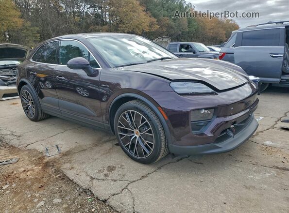 WP1AB2XA1SL153590 2025 PORSCHE MACAN Burgundy Передня права чверть